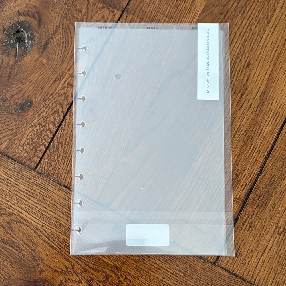 Cloth and Paper Tabs